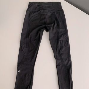 Lululemon- full length leggings with logo on back